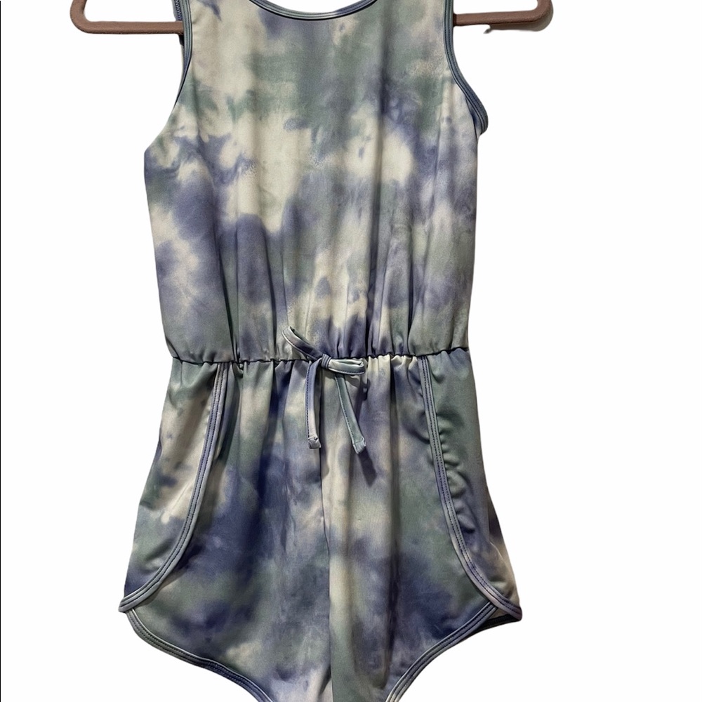 Stitch Fix Flexure Tal Tie Front Romper GirlsLarge